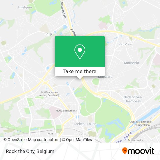 Rock the City map