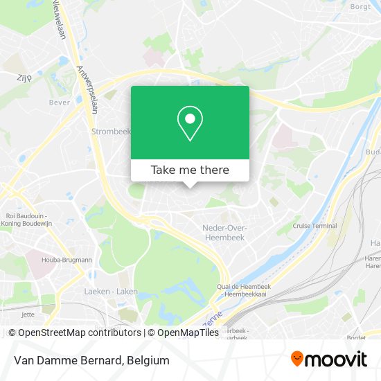 Van Damme Bernard map