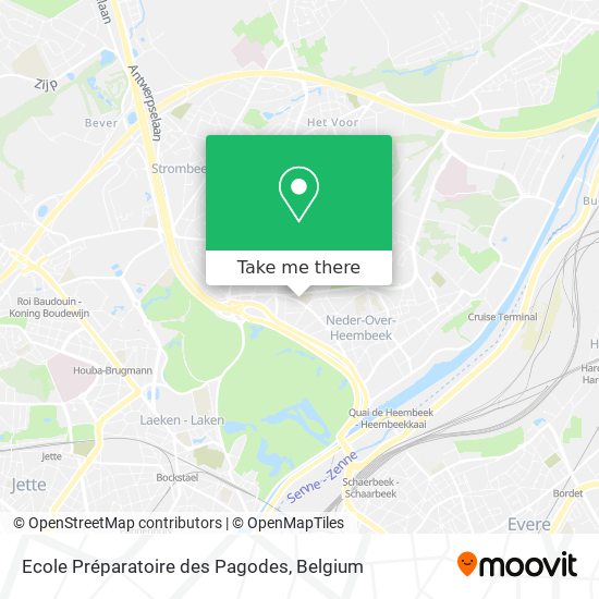 Ecole Préparatoire des Pagodes map