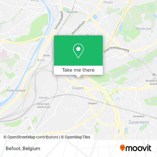 Befoot map