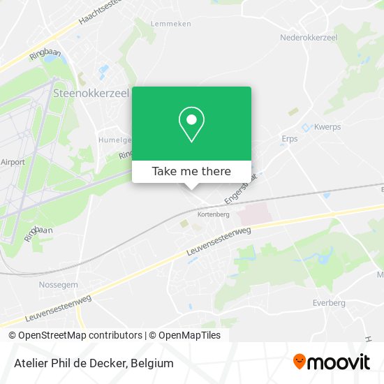 Atelier Phil de Decker map