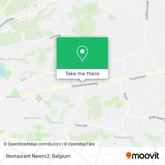 Restaurant Newro2 map