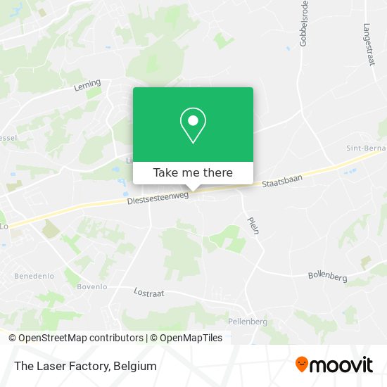 The Laser Factory map
