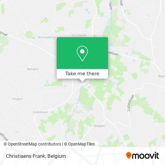 Christiaens Frank map