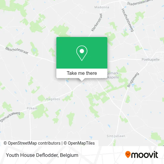 Youth House Deflodder map