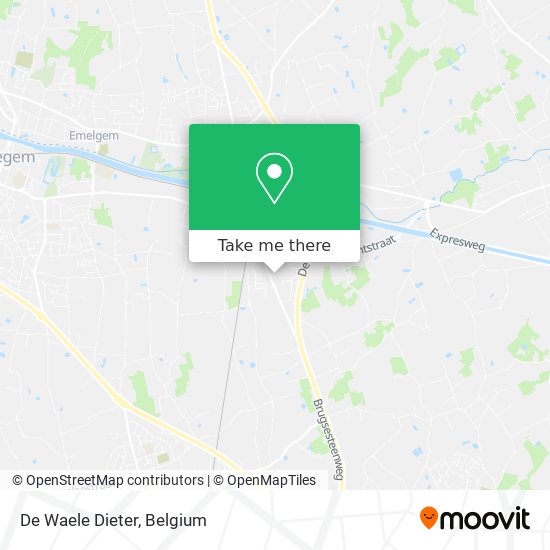 De Waele Dieter map