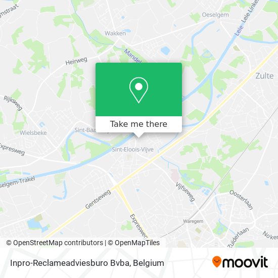 Inpro-Reclameadviesburo Bvba map