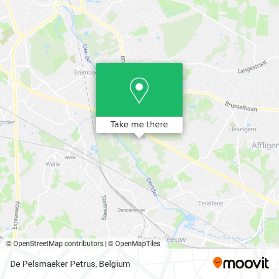 De Pelsmaeker Petrus map