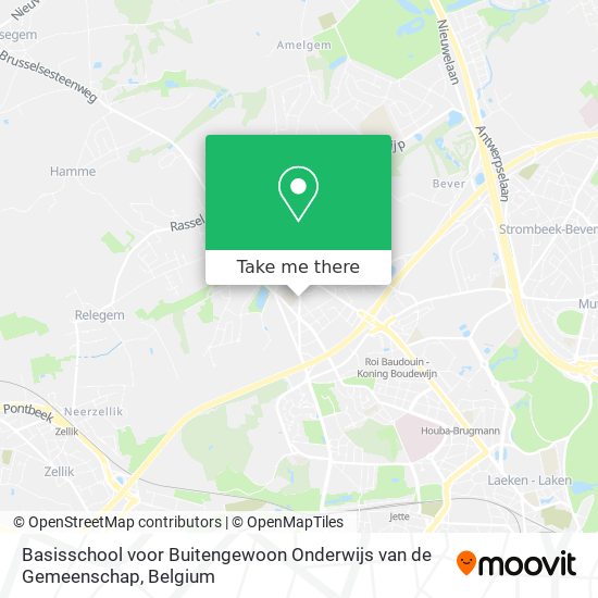 Basisschool voor Buitengewoon Onderwijs van de Gemeenschap map