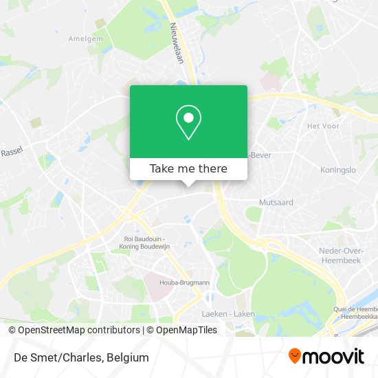 De Smet/Charles map