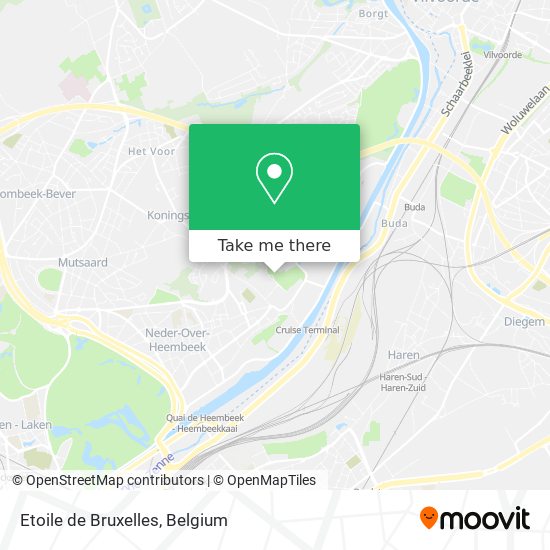 Etoile de Bruxelles plan