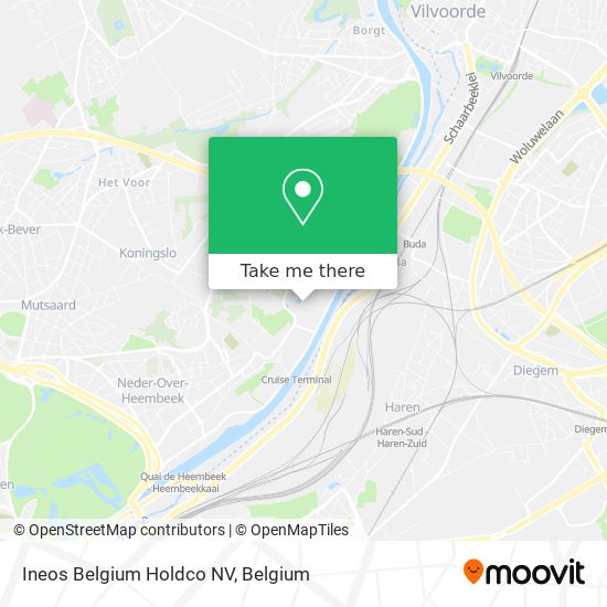 Ineos Belgium Holdco NV map