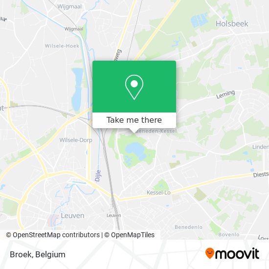 Broek map