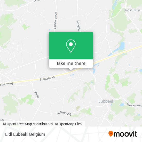 Lidl Lubeek map