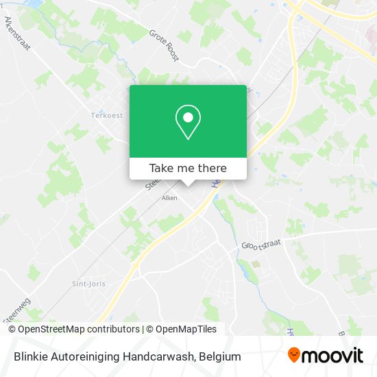 Blinkie Autoreiniging Handcarwash plan