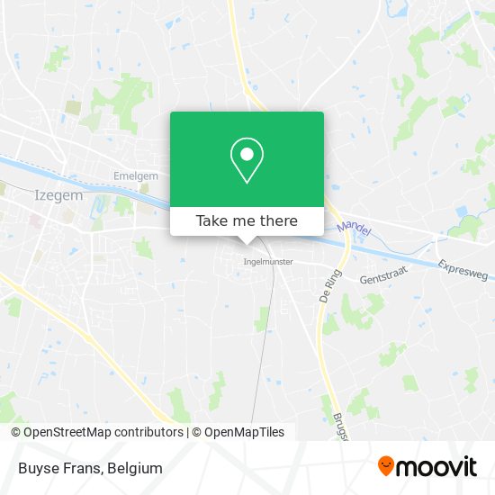 Buyse Frans map