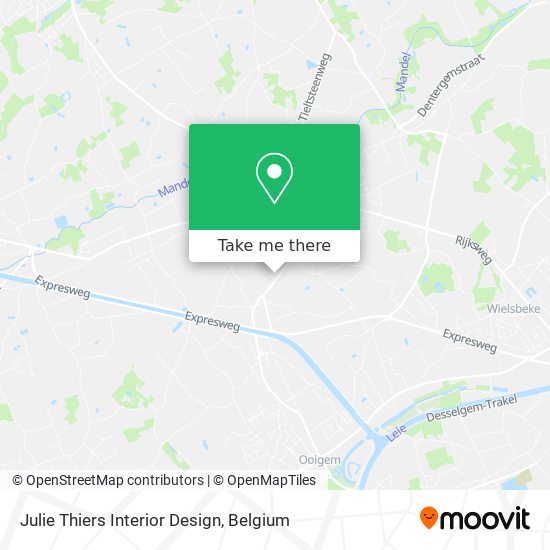 Julie Thiers Interior Design map