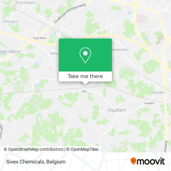 Sivex Chemicals map