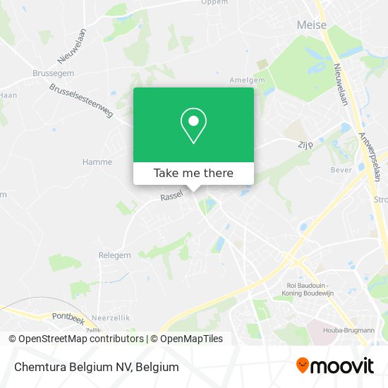 Chemtura Belgium NV map