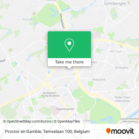 Proctor en Gamble, Temselaan 100 plan