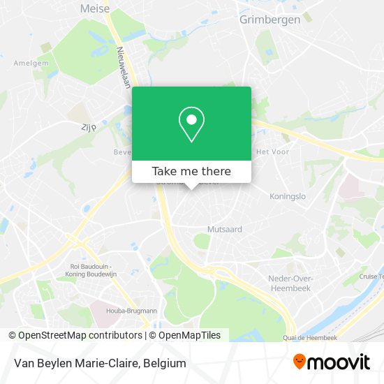 Van Beylen Marie-Claire map