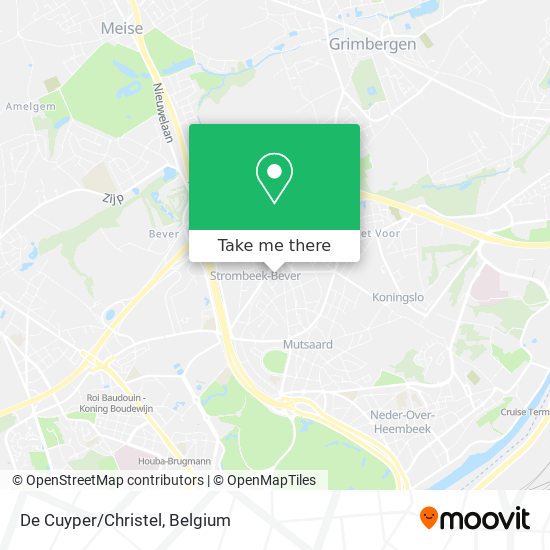 De Cuyper/Christel map