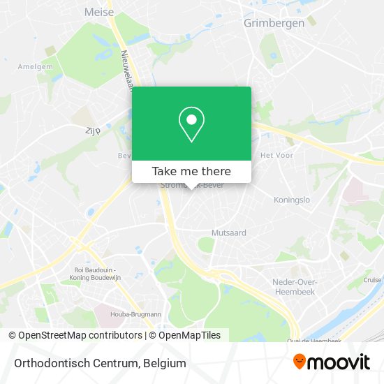 Orthodontisch Centrum map