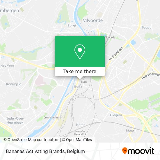 Bananas Activating Brands map