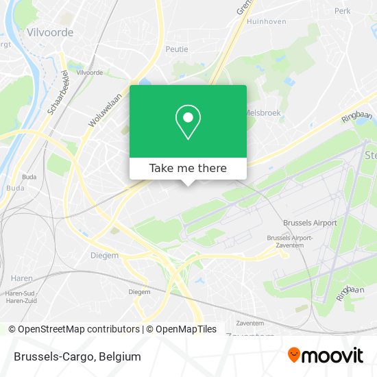 Brussels-Cargo map