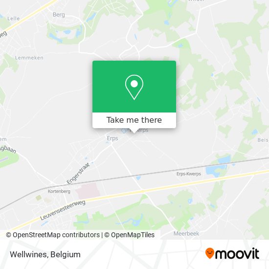 Wellwines map