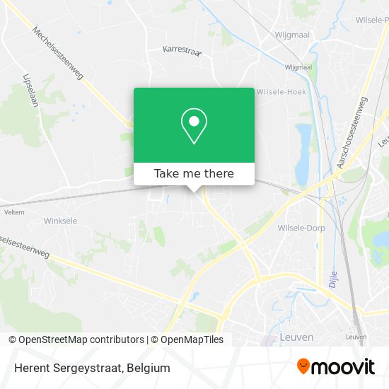 Herent Sergeystraat plan