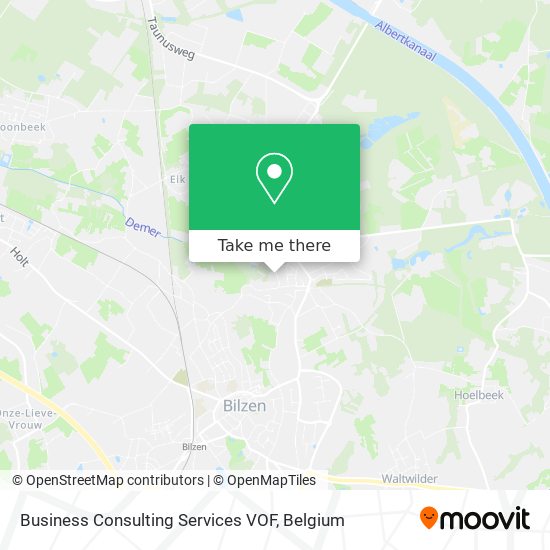 Business Consulting Services VOF map