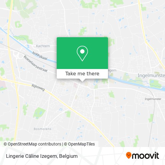 Lingerie Câline Izegem map