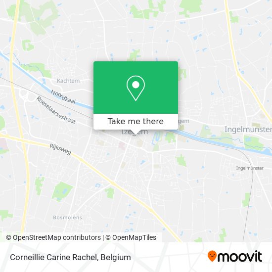 Corneillie Carine Rachel map