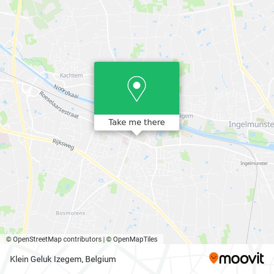 Klein Geluk Izegem plan