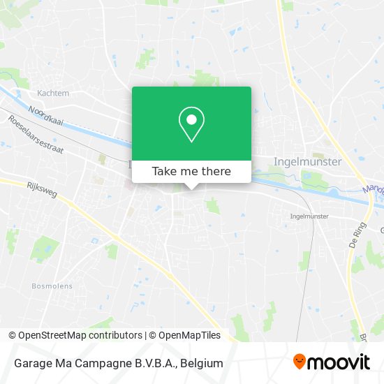 Garage Ma Campagne B.V.B.A. map