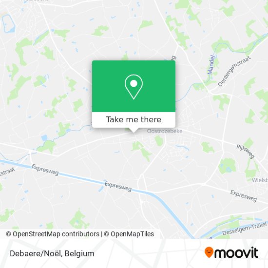Debaere/Noël map