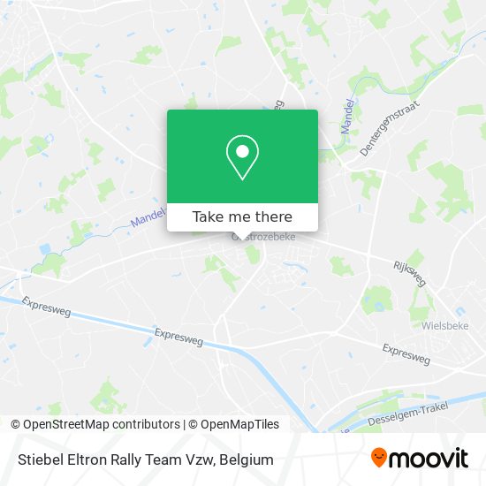 Stiebel Eltron Rally Team Vzw map