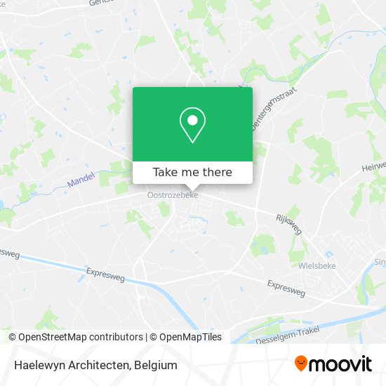 Haelewyn Architecten map