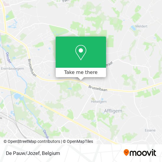 De Pauw/Jozef map