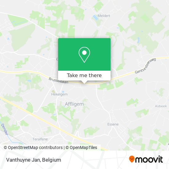 Vanthuyne Jan map