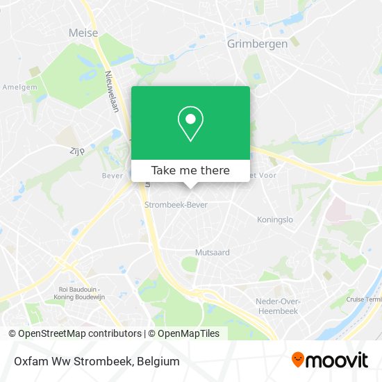 Oxfam Ww Strombeek map