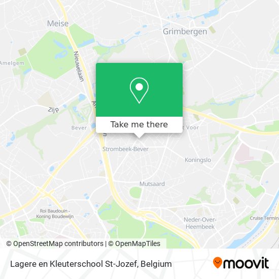 Lagere en Kleuterschool St-Jozef plan