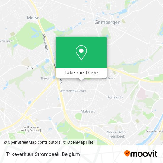 Trikeverhuur Strombeek plan