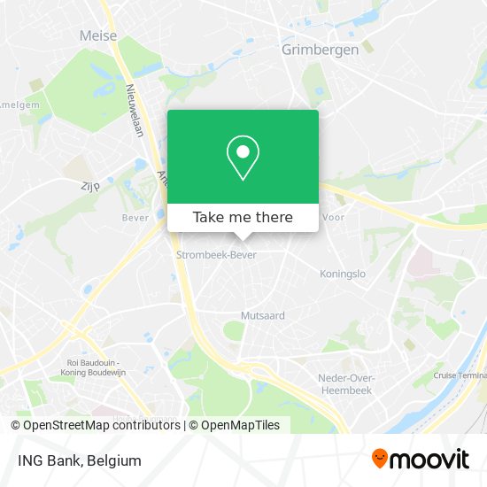 ING Bank map