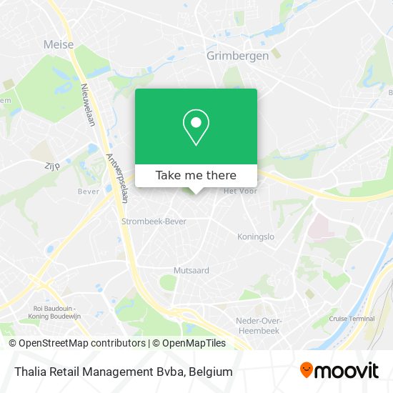 Thalia Retail Management Bvba map