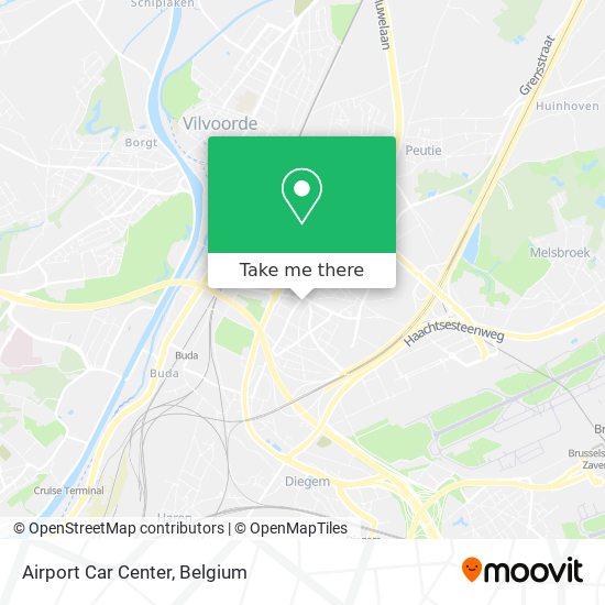 Airport Car Center plan
