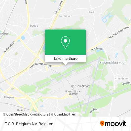 T.C.R. Belgium NV map