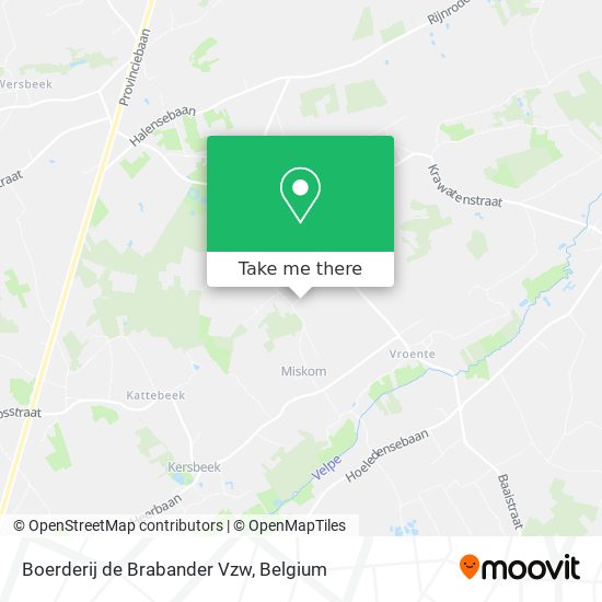 Boerderij de Brabander Vzw plan