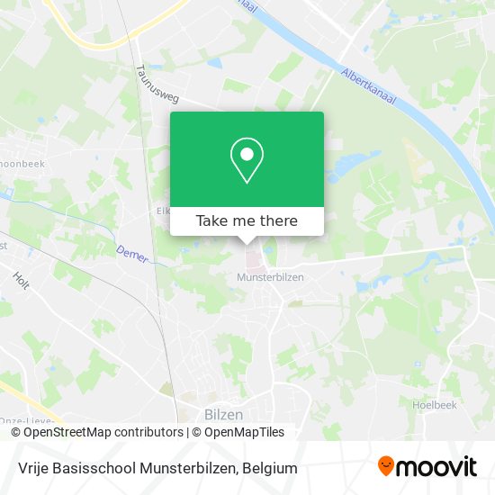 Vrije Basisschool Munsterbilzen map